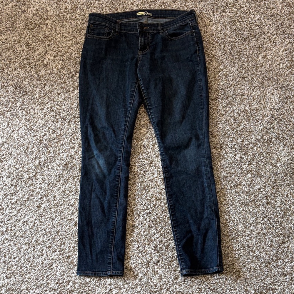 Old Navy Dark Blue Women's Skinny Jeans